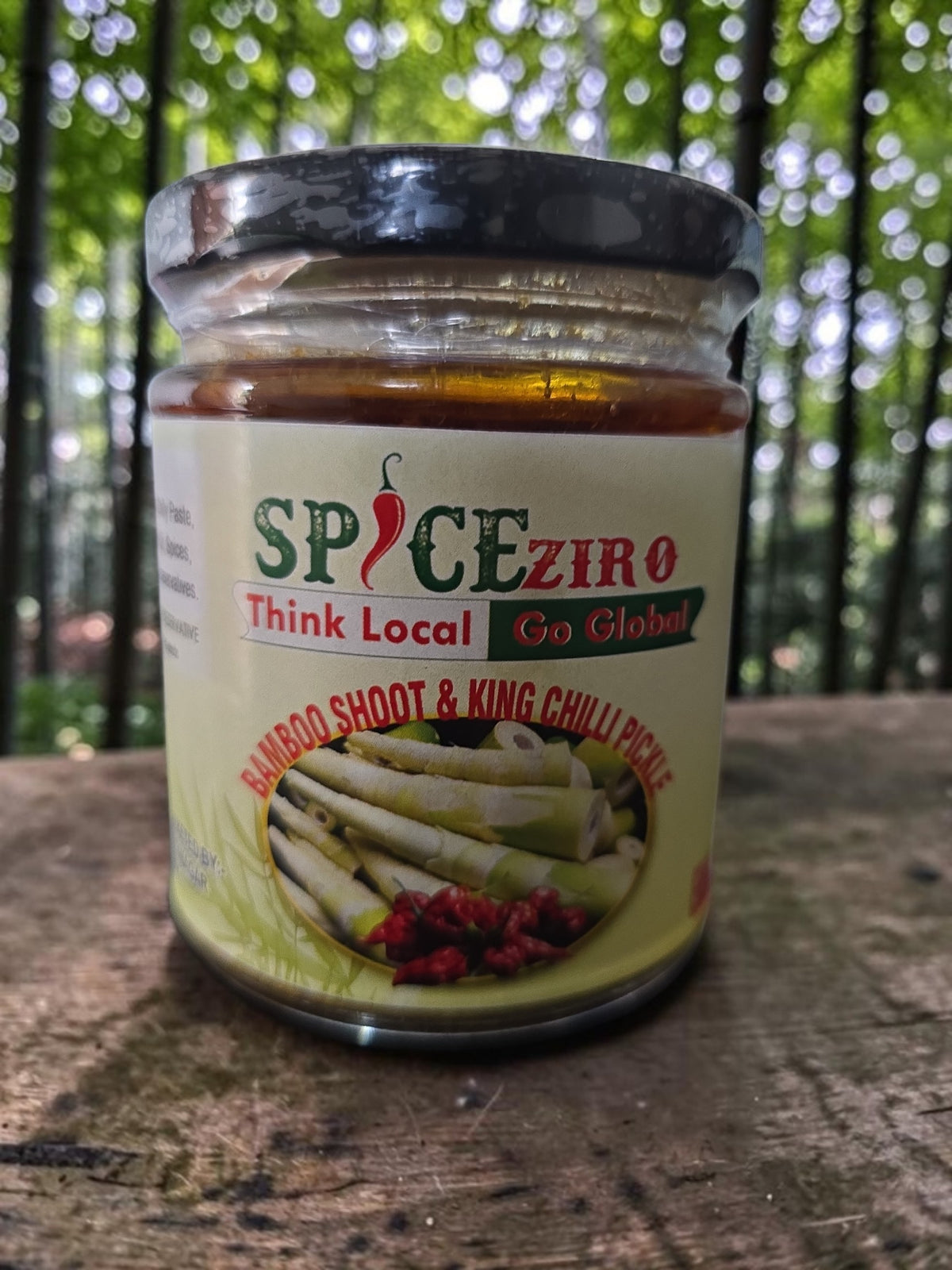 BAMBOO SHOOT KING CHILLY PICKLE (Bottle)